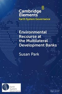 Produktbild: Environmental Recourse at the Multilateral Development Banks