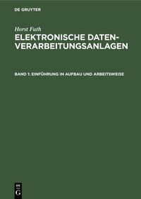 Produktbild: Einf&uuml;hrung in Aufbau und Arbeitsweise