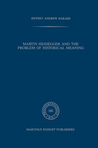 Produktbild: Martin Heidegger and the Problem of Historical Meaning