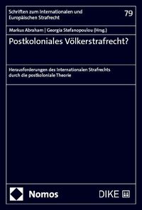Produktbild: Postkoloniales V&ouml;lkerstrafrecht?