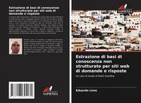 Produktbild: Estrazione di basi di conoscenza non strutturate per siti web di domande e risposte