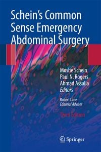Produktbild: Schein's Common Sense Emergency Abdominal Surgery