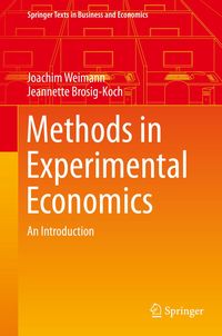 Produktbild: Methods in Experimental Economics