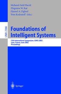 Produktbild: Foundations of Intelligent Systems