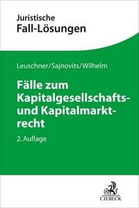 Produktbild: F&auml;lle zum Kapitalgesellschafts- und Kapitalmarktrecht