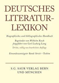 Produktbild: Deutsches Literatur-Lexikon / Streit - Techim