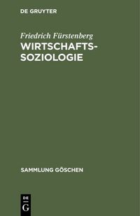 Produktbild: Wirtschaftssoziologie