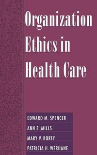 Produktbild: Organization Ethics in Health Care
