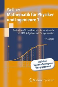 Produktbild: Mathematik f&uuml;r Physiker und Ingenieure 1