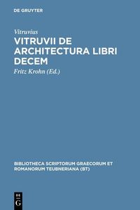 Produktbild: Vitruvii de architectura libri decem
