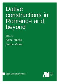 Produktbild: Dative constructions in Romance and beyond