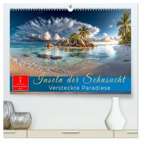 Produktbild: Inseln der Sehnsucht - Versteckte Paradiese (hochwertiger Premium Wandkalender 2026 DIN A2 quer), Kunstdruck in Hochglanz