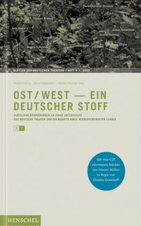 Produktbild: Ost/West &ndash; Ein deutscher Stoff
