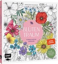 Produktbild Blütentraum – Florale Motive ausmalen