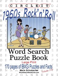 Produktbild: Circle It, 1960's Rock'n'Roll, Word Search, Puzzle Book