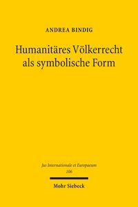 Produktbild: Humanit&auml;res V&ouml;lkerrecht als symbolische Form