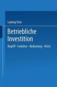 Produktbild: Betriebliche Investition
