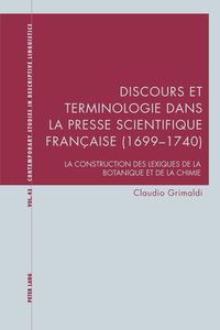 Produktbild: Discours et terminologie dans la presse scientifique fran&ccedil;aise (1699-1740)