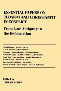 Produktbild: Essential Papers on Judaism and Christianity in Conflict