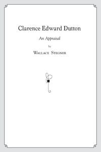 Produktbild: Clarence Edward Dutton: An Appraisal