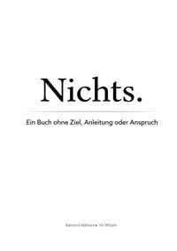Produktbild: Nichts
