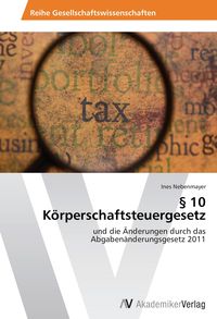 Produktbild: &sect; 10 K&ouml;rperschaftsteuergesetz