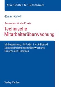 Produktbild: Technische Mitarbeiter&uuml;berwachung