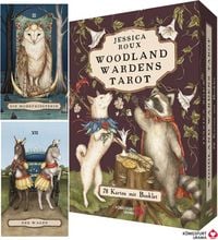 Produktbild: Woodland Wardens Tarot - Set mit Booklet u. 78 Karten