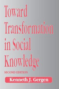 Produktbild: Toward Transformation in Social Knowledge