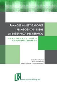 Produktbild: Avances investigadores y pedag&oacute;gicos sobre la ense&ntilde;anza del espa&ntilde;ol