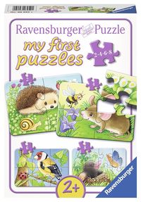 Bild vom Artikel Puzzle Ravensburger Süße Gartenbewohner 2-8 Teile vom Autor 