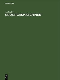 Produktbild: Gross-Gasmaschinen