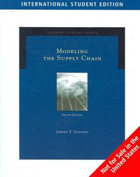 Produktbild: Shapiro, J: Modeling the Supply Chain