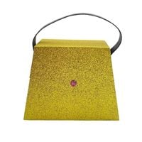 Produktbild: Geschenkschachtel, Handtasche, gold sparkle