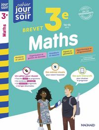 Produktbild: Maths 3e - Cahier Jour Soir : Concu et Recommande Par les Enseignants