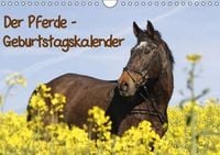Produktbild: Der Pferde-Geburtstagskalender (Wandkalender immerw&auml;hrend DIN A4 quer)