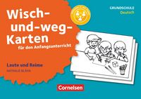 Produktbild: Wisch-und-weg-Karten f&uuml;r den Anfangsunterricht - Deutsch