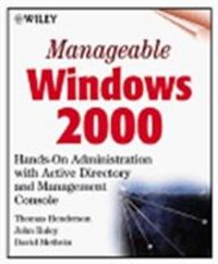 Produktbild: Henderson, T: Manageable Windows 2000