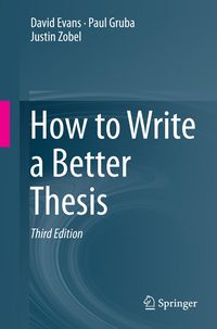 Produktbild: How to Write a Better Thesis