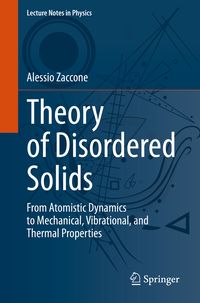 Produktbild: Theory of Disordered Solids