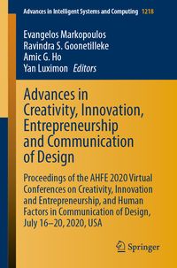 Produktbild: Advances in Creativity, Innovation, Entrepreneurship and Communication of Design
