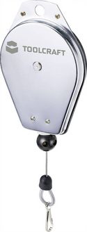 Produktbild: TOOLCRAFT TO-7310169 Federzug, Seilauszug bis 2m Tragkraft (max.) 3kg