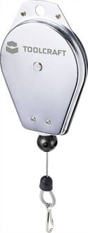 Produktbild: TOOLCRAFT TO-7392612 Federzug, Seilauszug bis 1,5m Tragkraft (max.) 2kg