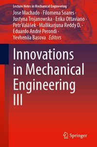 Produktbild: Innovations in Mechanical Engineering III