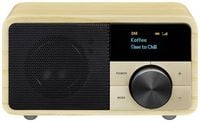 Produktbild: Sangean Genuine Mini DDR-7 Tischradio DAB+, UKW AUX, Bluetooth&reg; Holz