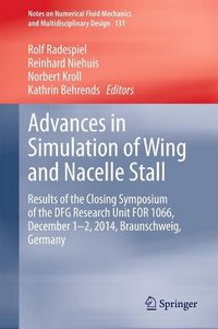 Produktbild: Advances in Simulation of Wing and Nacelle Stall