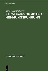 Produktbild: Strategische Unternehmungsf&uuml;hrung