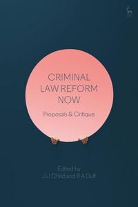 Produktbild: Criminal Law Reform Now