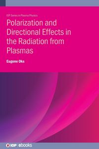 Produktbild: Polarization and Directional Effects in the Radiation from Plasmas