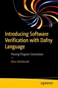 Produktbild: Introducing Software Verification with Dafny Language